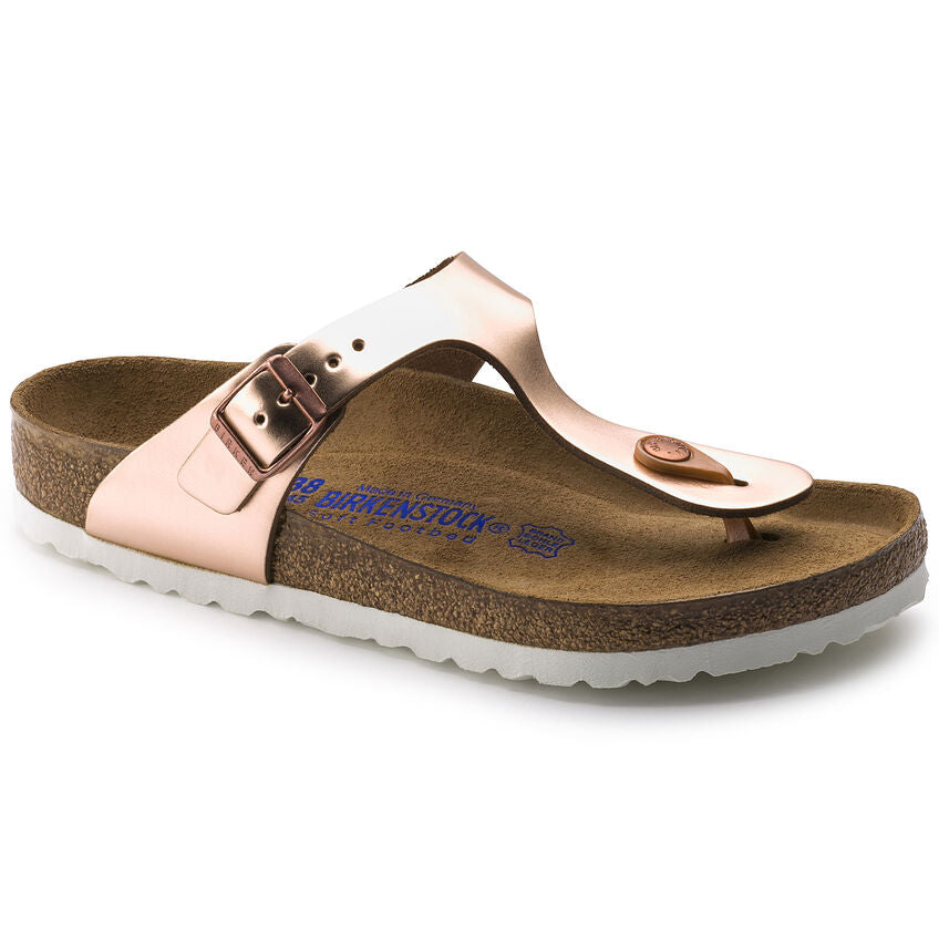 WOMEN'S GIZEH LEATHER SOFT FOOTBED
