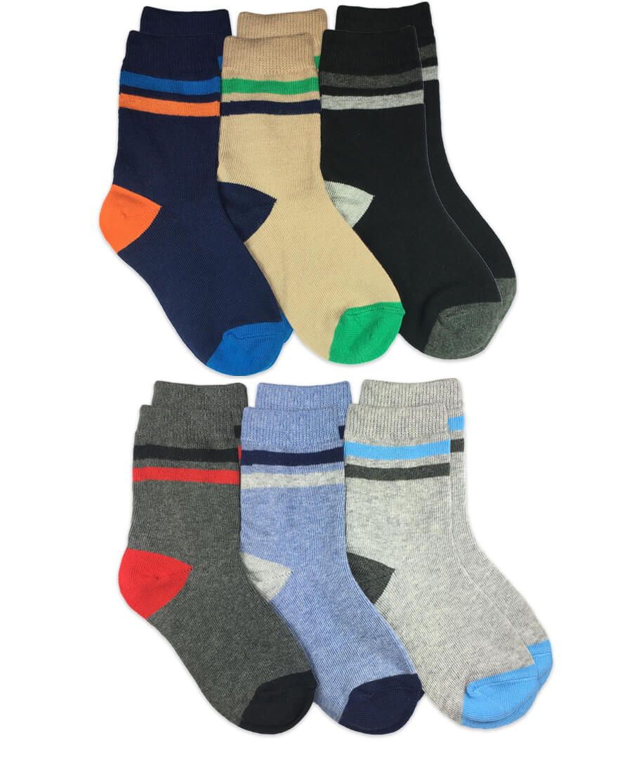 MULTI STRIPE CREW