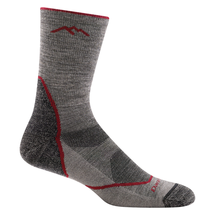 Men's Light Hiker Micro Crew Lightweight Hiking Socks