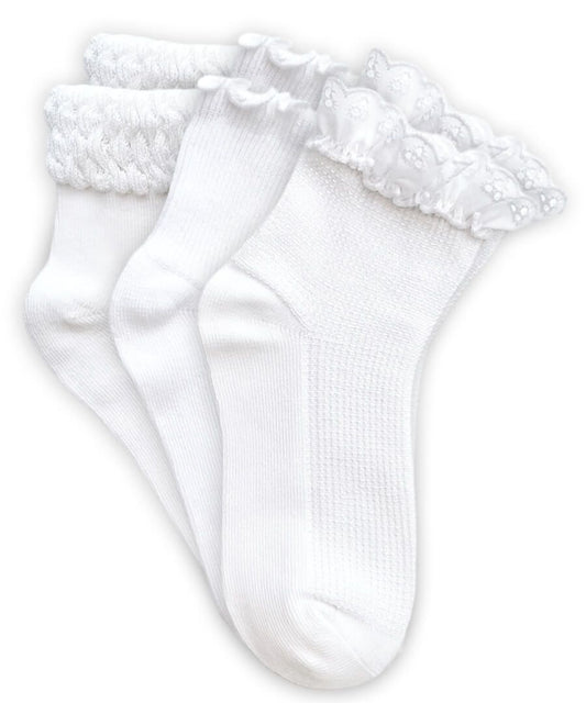 QUARTER ANKLE RUFFLE
