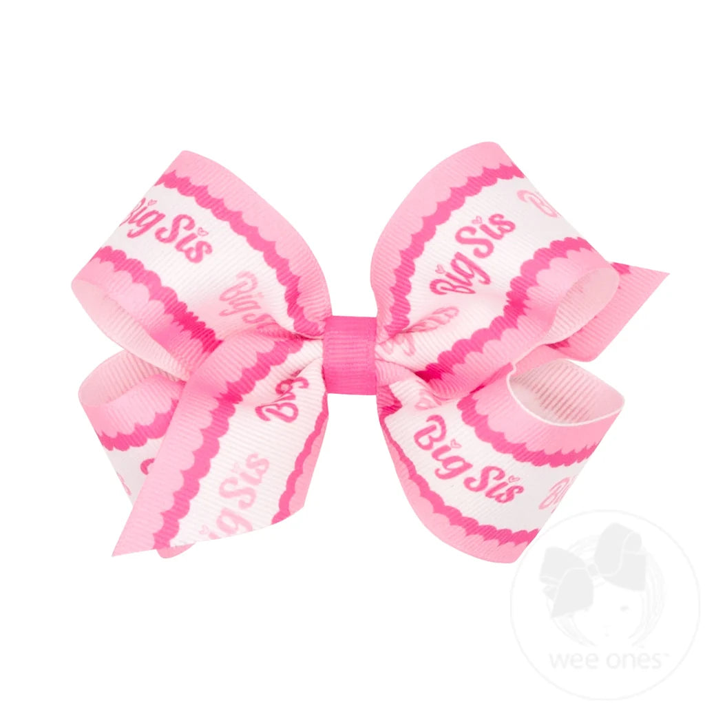 MEDIUM BIG SIS GROSGRAIN BOW