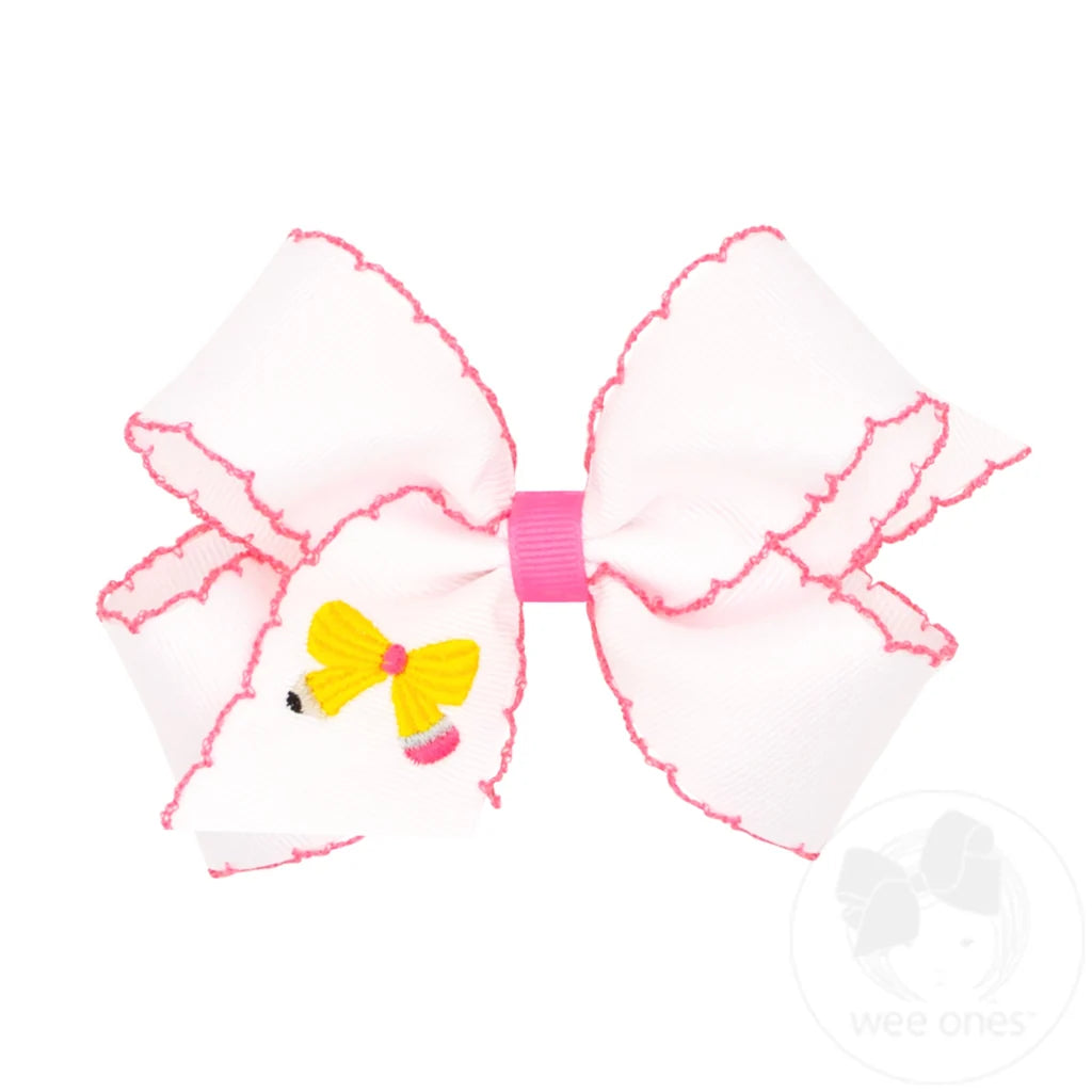 MEDIUM MOONSTITCH BACK TO SCHOOL EMBROIDERED TAIL