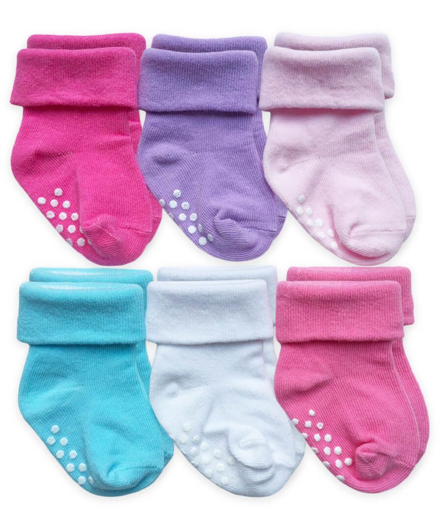 NON-SKID TURN CUFF 6 PAIRS