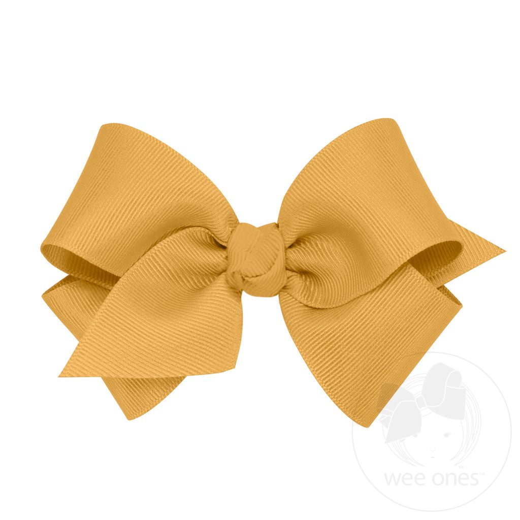 SMALL GROSGRAIN BOW W/ KNOT