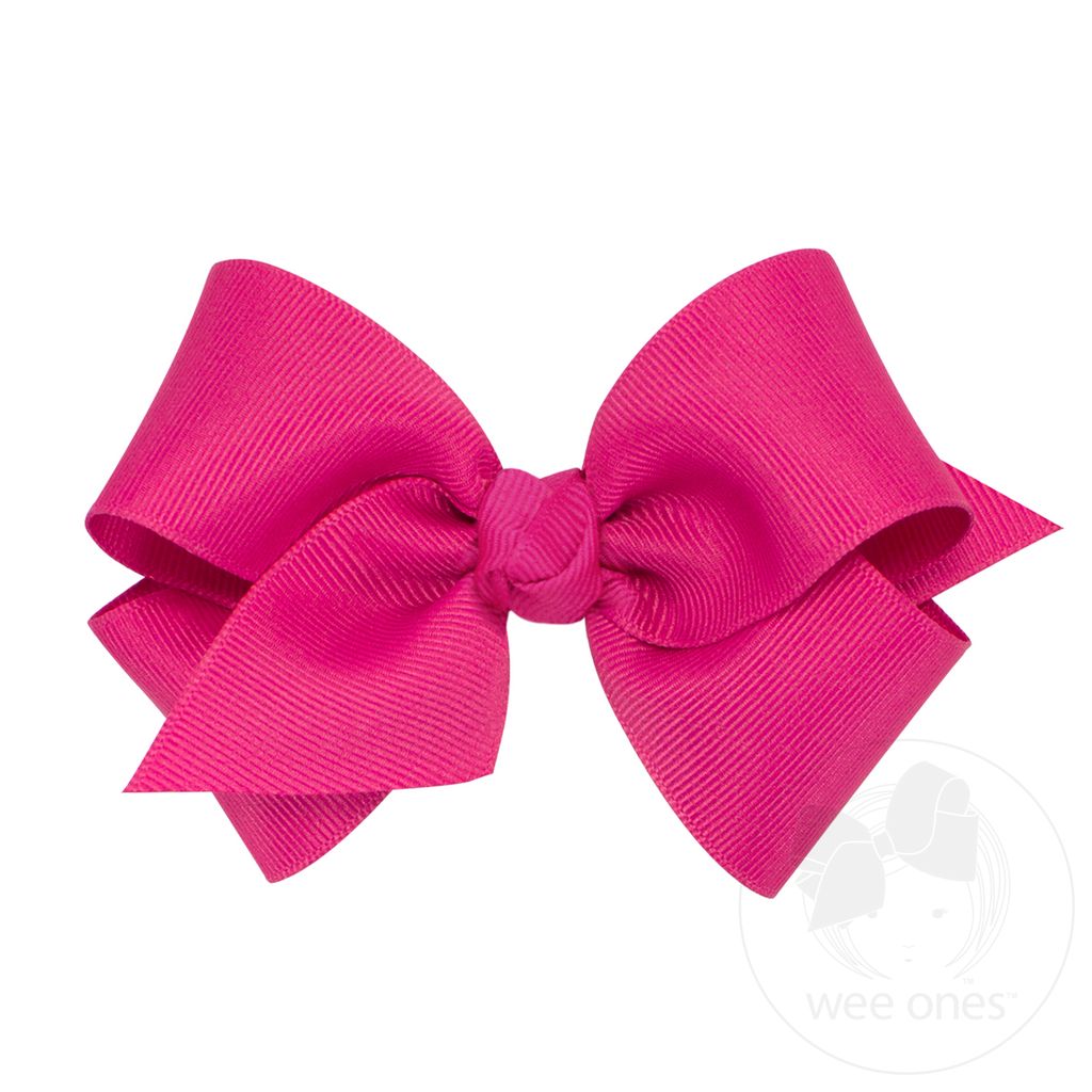SMALL GROSGRAIN BOW W/ KNOT