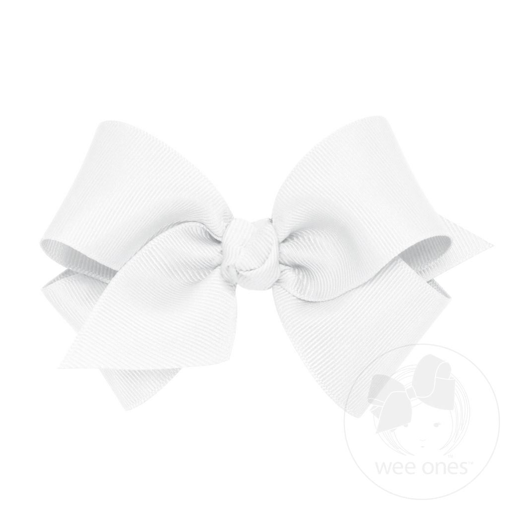 SMALL GROSGRAIN BOW W/ KNOT
