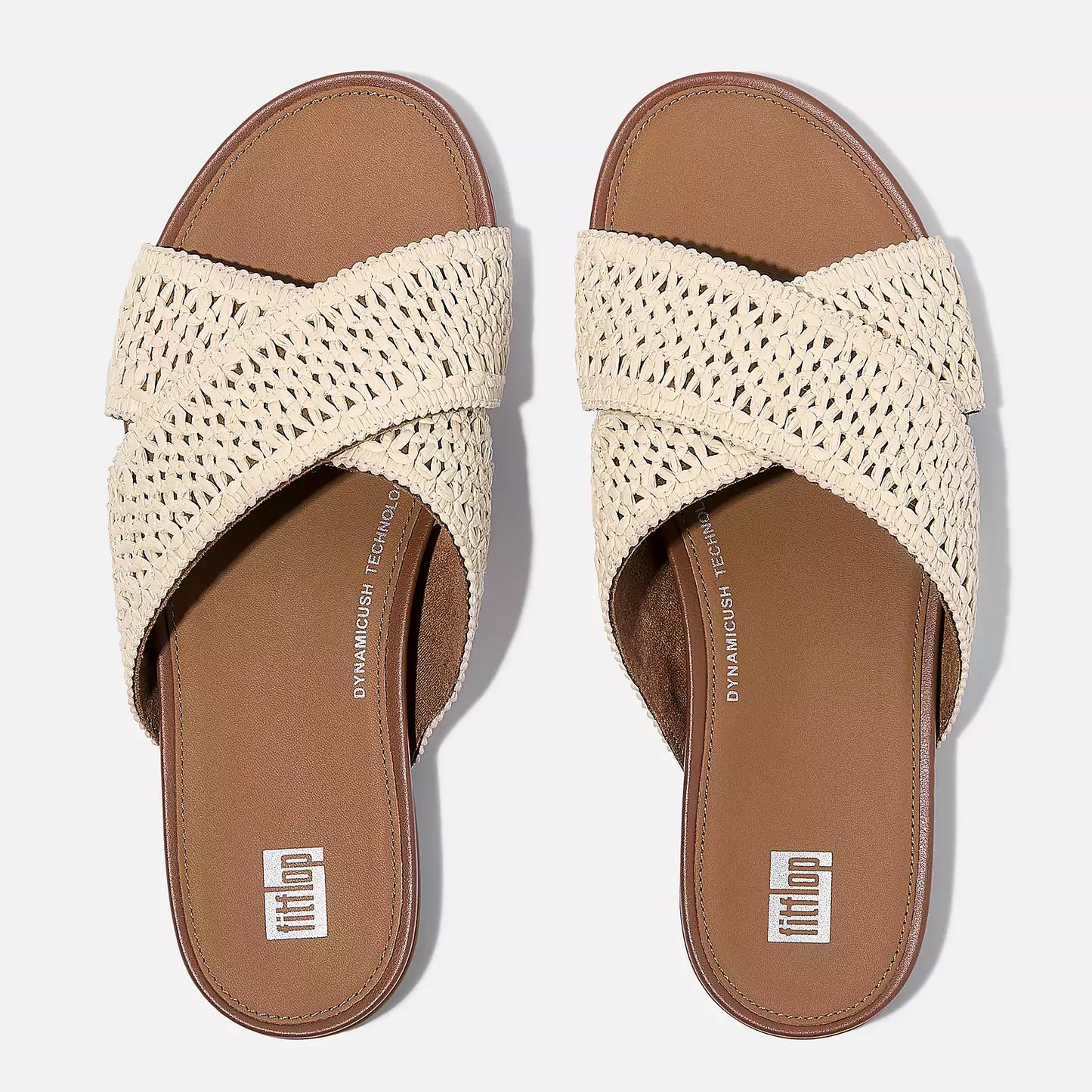 GRACIE WOVEN CROSS SLIDES