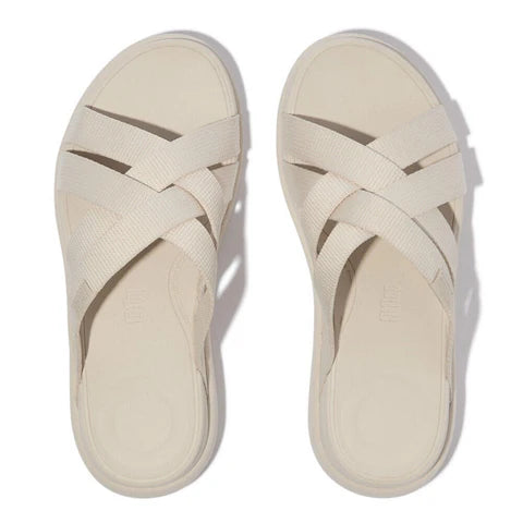 F-MODE GO WEBBING STRAPPY SLIDE