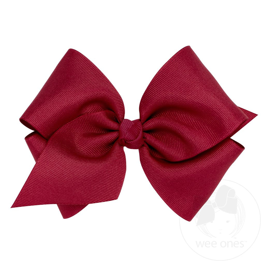 MINI KING CLASSIC GROSGRAIN BOW W/ KNOT