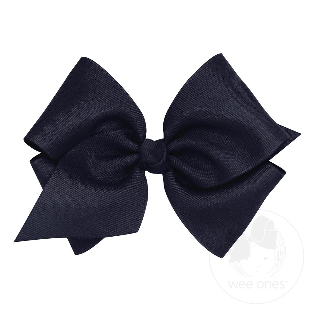 MINI KING CLASSIC GROSGRAIN BOW W/ KNOT
