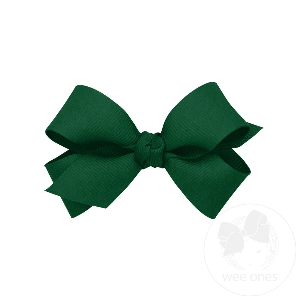 MINI GROSGRAIN BOW W/ KNOT
