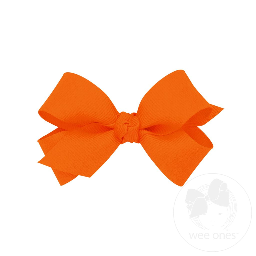MINI GROSGRAIN BOW W/ KNOT