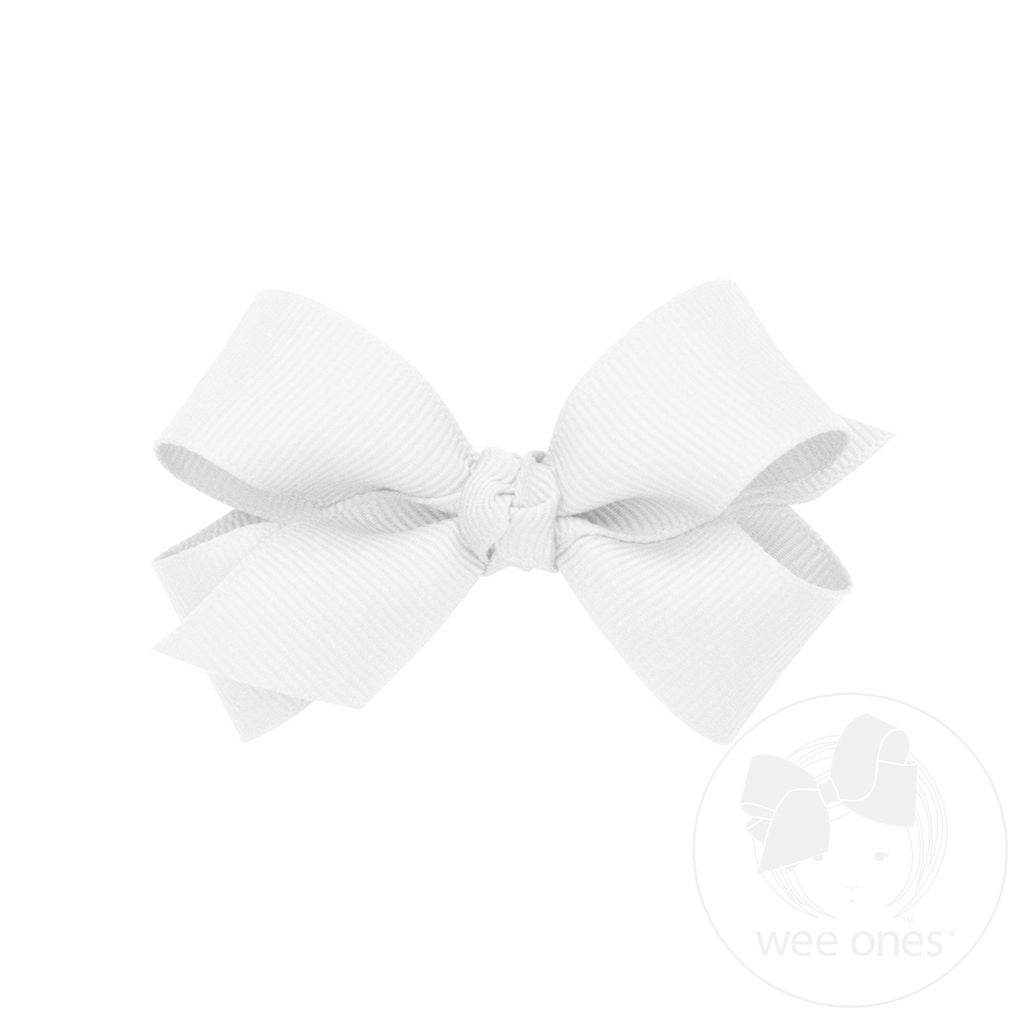 MINI GROSGRAIN BOW W/ KNOT