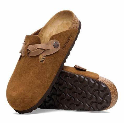 WOMEN'S BOSTON BRAID SUEDE