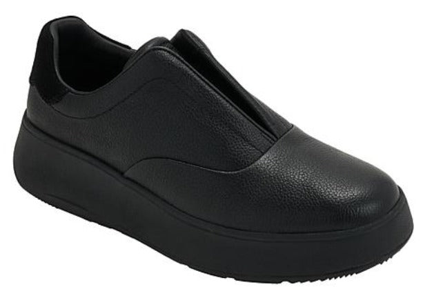 F-MODE TUMBLED-LEATHER LACELESS