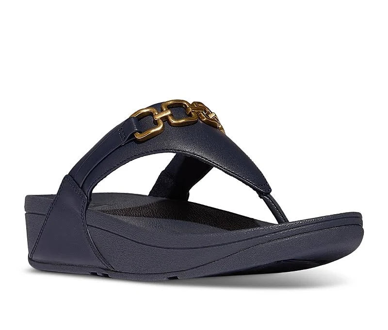LULU SQUARE CHAIN LEATHER