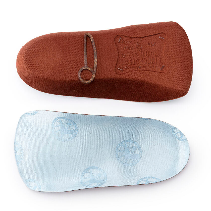 BLUE FOOTBED HEELED INSERT
