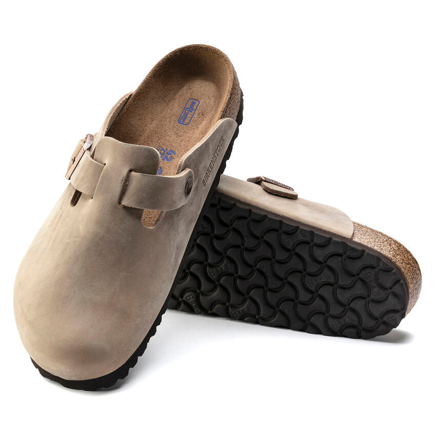 WOMEN'S BOSTON OILED LEATHER SOFT FOOTBED