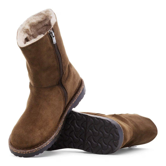 UPPSALA SUEDE ZIP SHEARLING