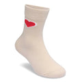 KID'S COTTON SOLE HEARTS SOCKS