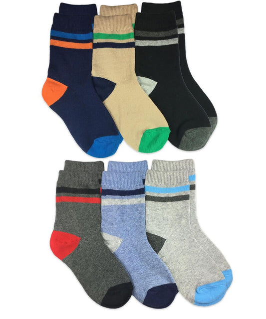 MULTI STRIPE CREW