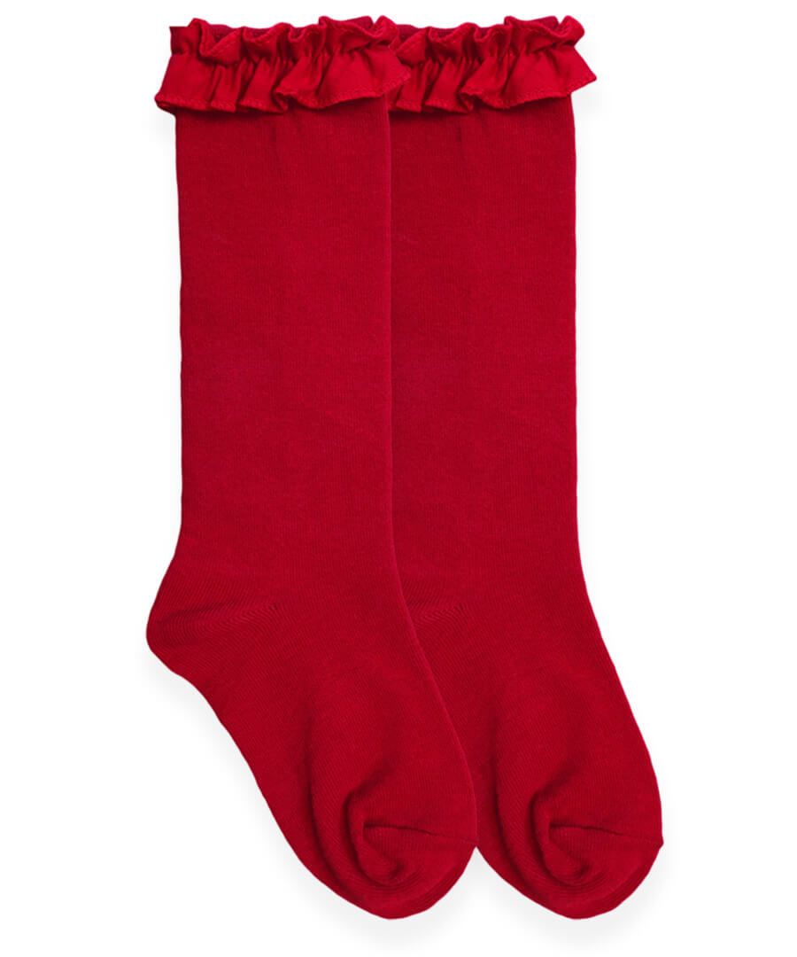 KNEE HIGH RUFFLE