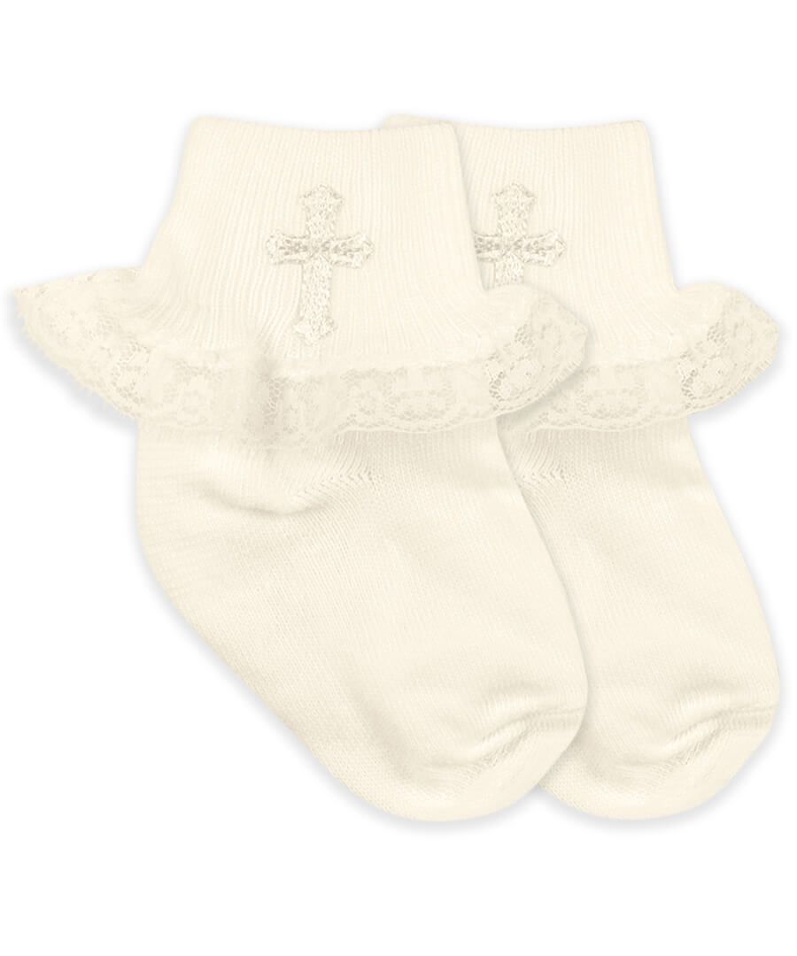 CHRISTENING LACE RUFFLE