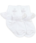 CHRISTENING LACE RUFFLE