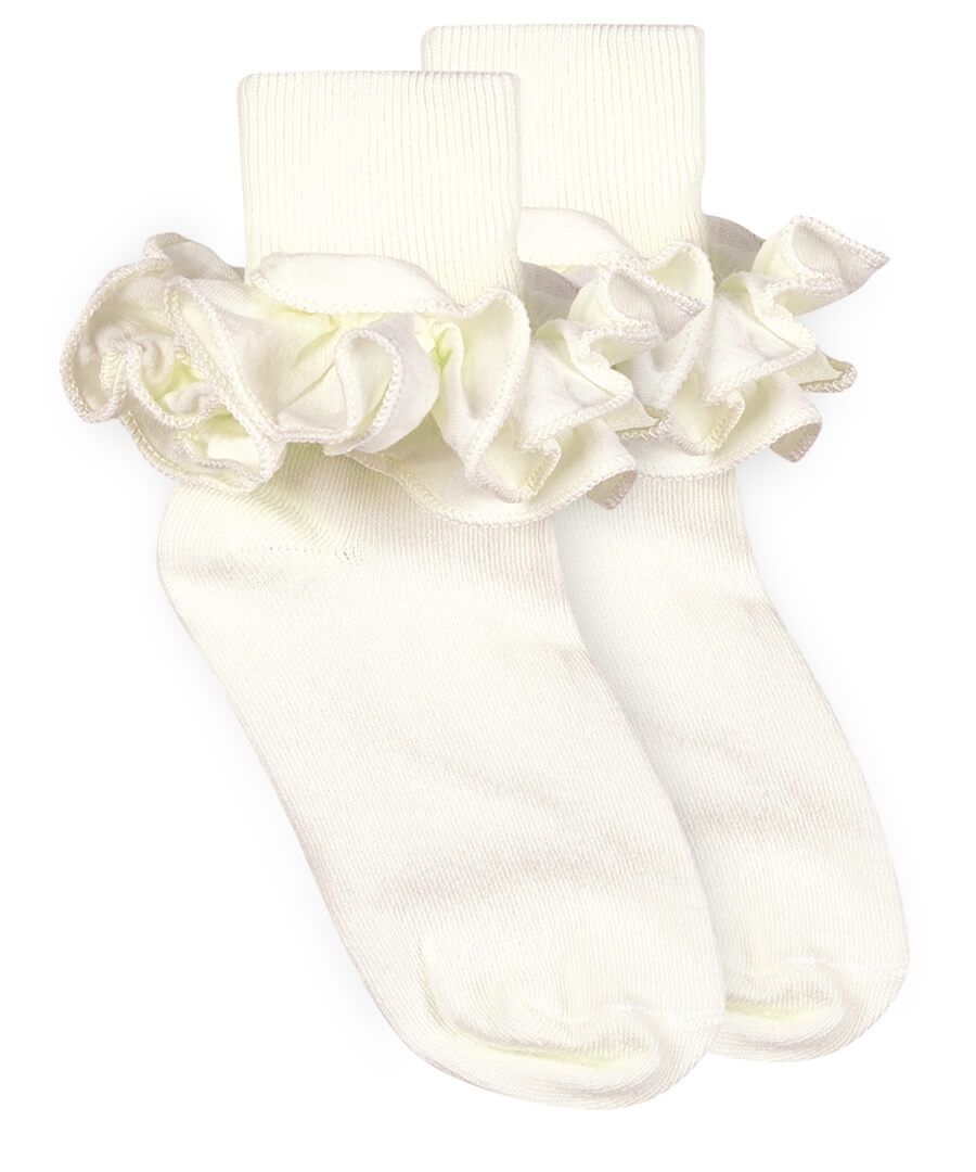 RUFFLE CUFF SOCKS