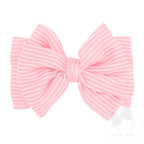 LARGE TEXTURED MESSY BOW