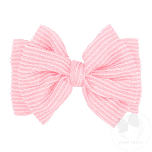 LARGE TEXTURED MESSY BOW