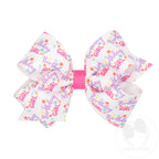 MEDIUM BIRTHDAY PRINT GROSGRAIN BOW