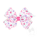 MEDIUM BIRTHDAY PRINT GROSGRAIN BOW
