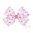 MEDIUM BIRTHDAY PRINT GROSGRAIN BOW