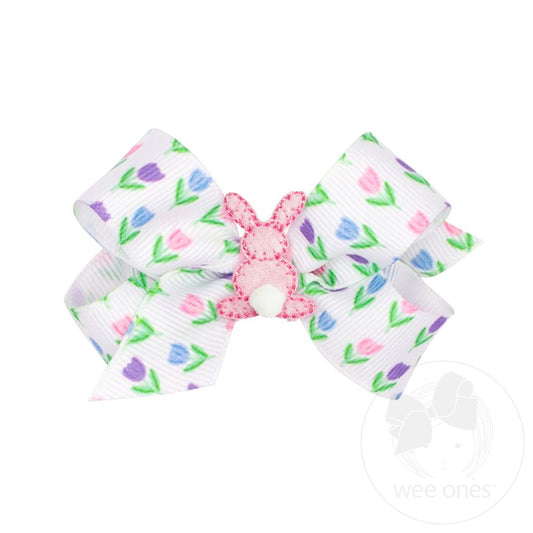 MINI EASTER BUNNY PRINT W/ BUNNY BOW