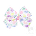 KING EASTER PRINT BOW