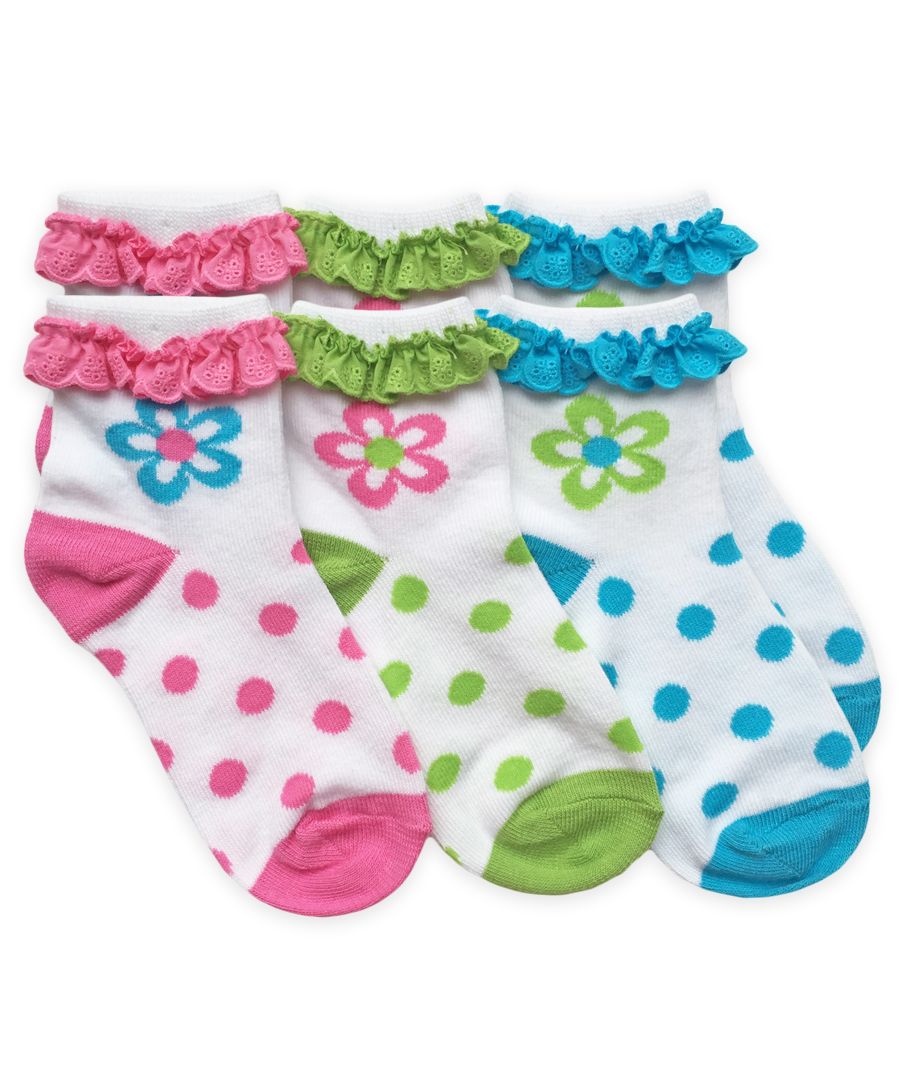 Daisy Eyelet Lace Anklet Socks