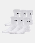 UA TRAINING COTTON CREW 6 PACK