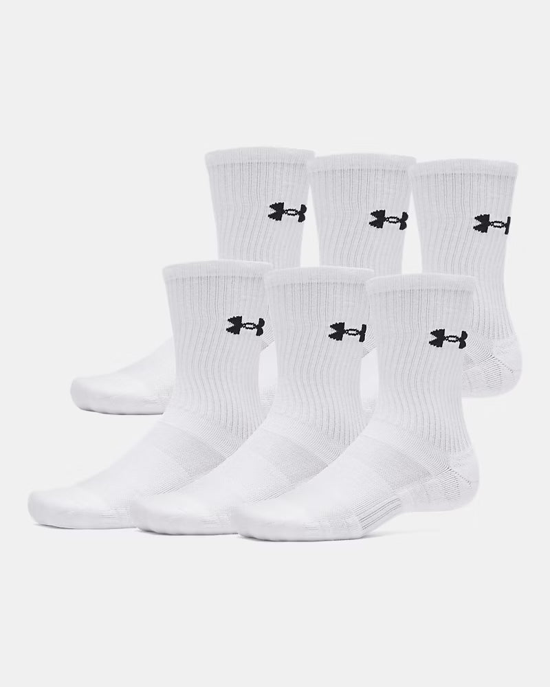 UA TRAINING COTTON CREW 6 PACK