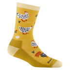 Women's Mother Clucker Crew Lightweight Lifestyle Socks