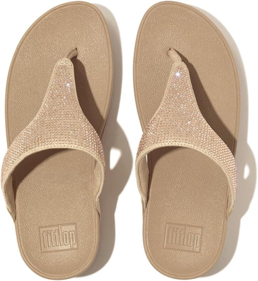 Lulu Crystal Embellished Toe- Post