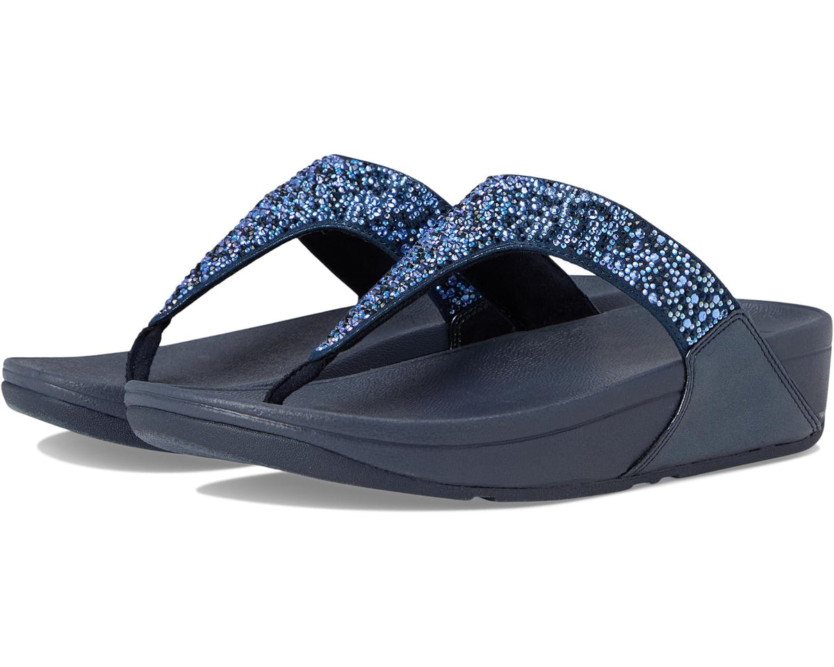 Lulu Crystal Embellished Toe- Post