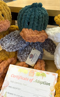 HANDMADE KNIT SNUGGLY BUDDY MALLARD