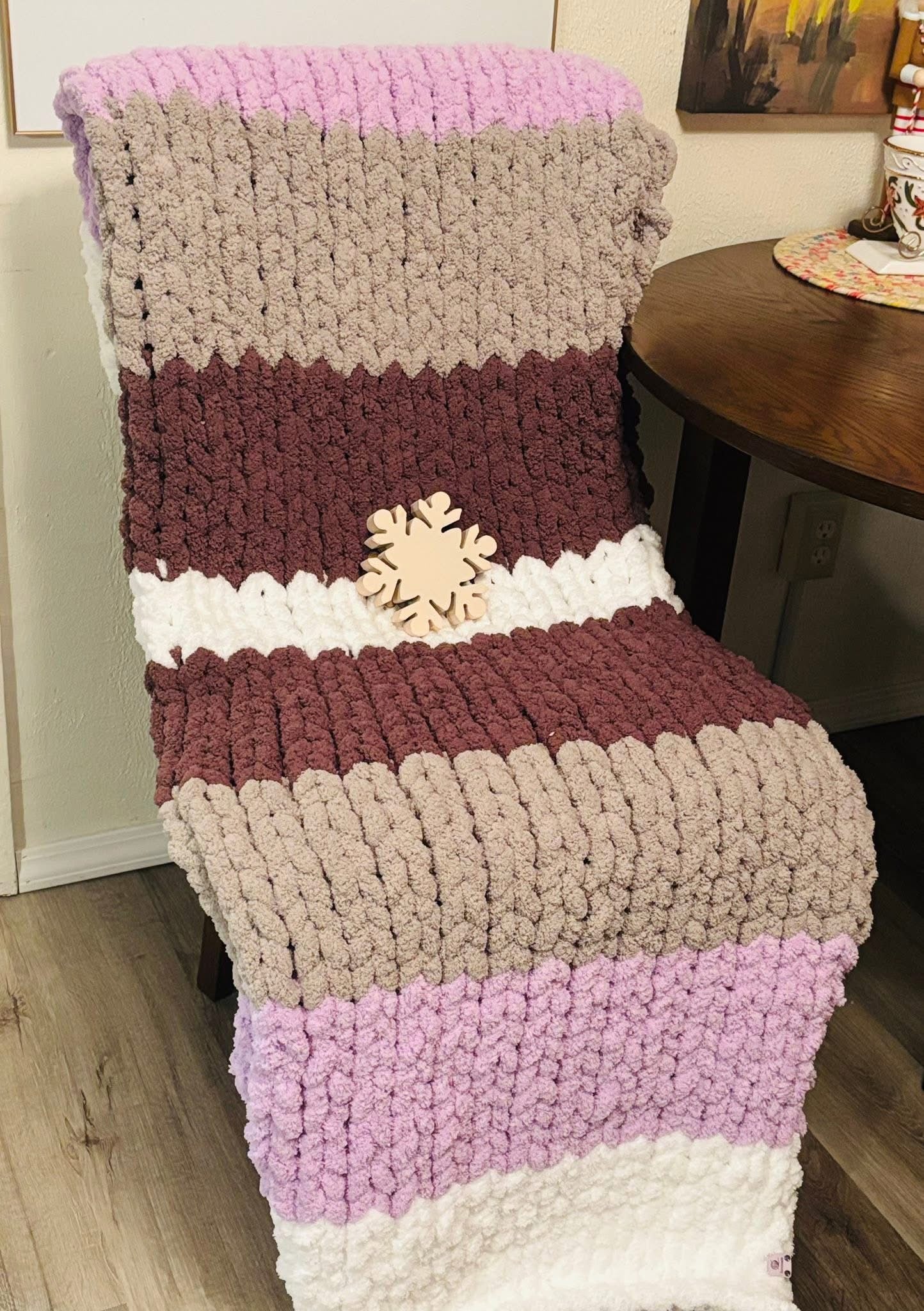 Handmade Beautiful Chunky Blanket