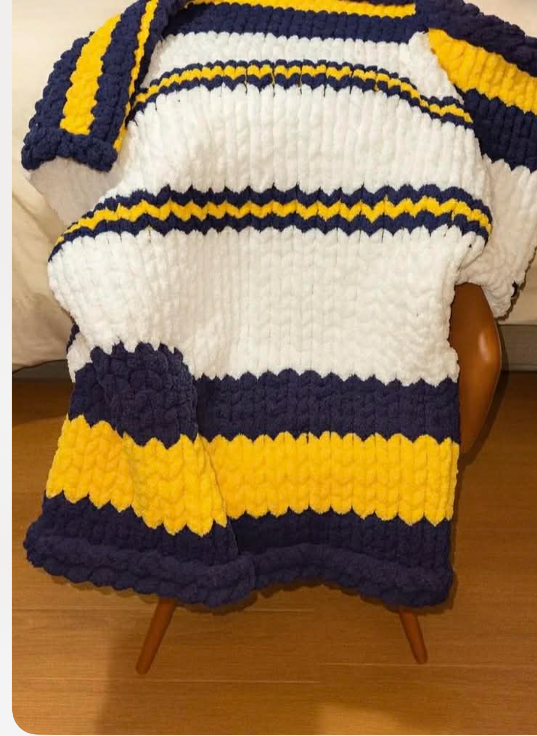 Handmade Beautiful Chunky Blanket