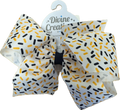 KING CONFETTI PRINT BOW