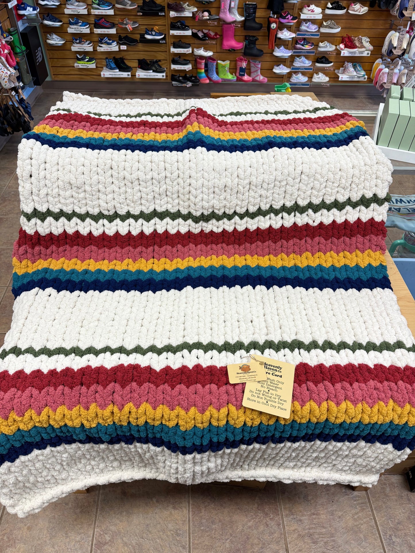 Handmade Beautiful Chunky Blanket