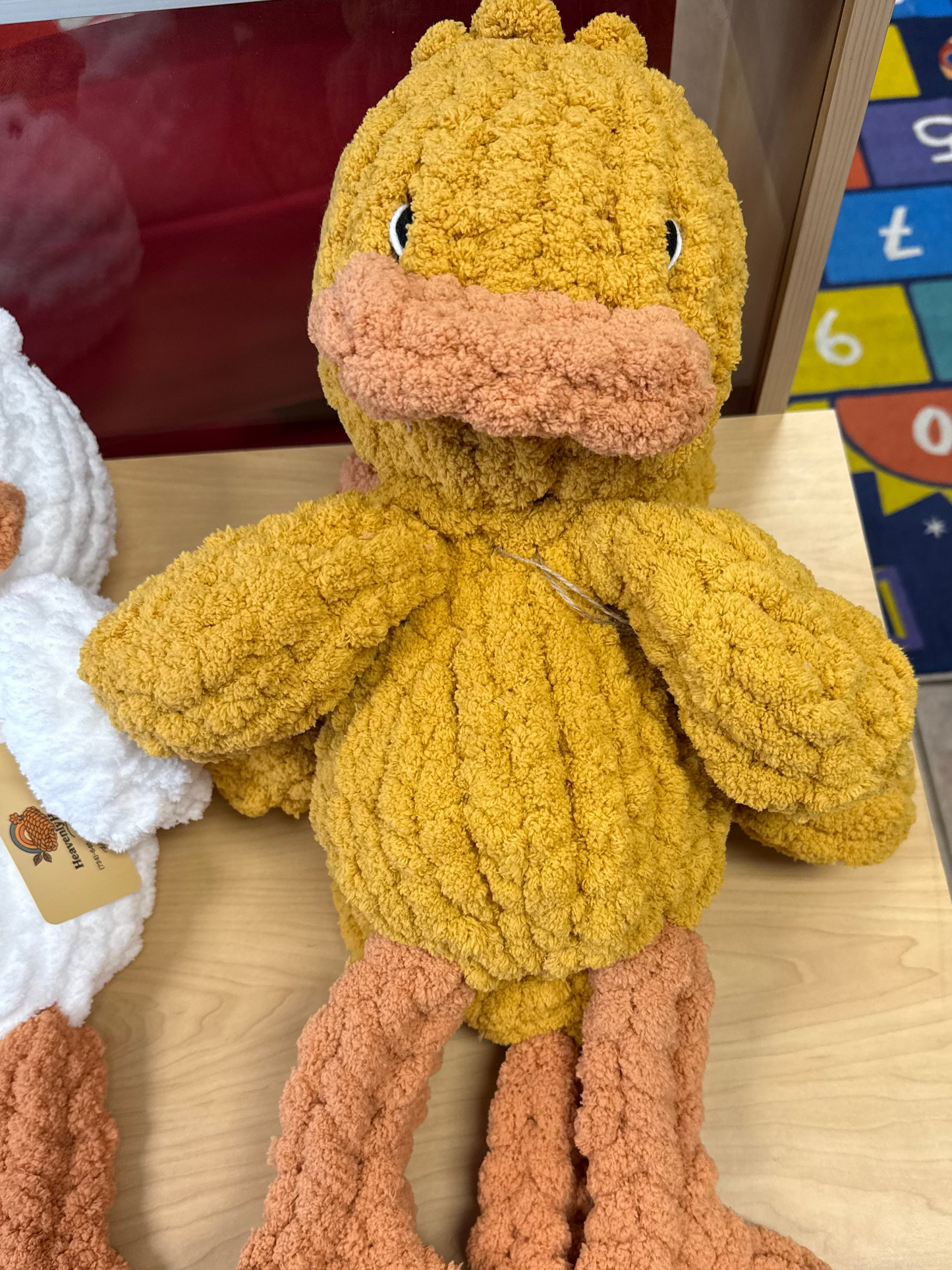 HANDMADE KNIT SNUGGLY BUDDY DUCK