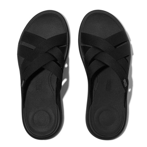 F-MODE GO WEBBING STRAPPY SLIDE