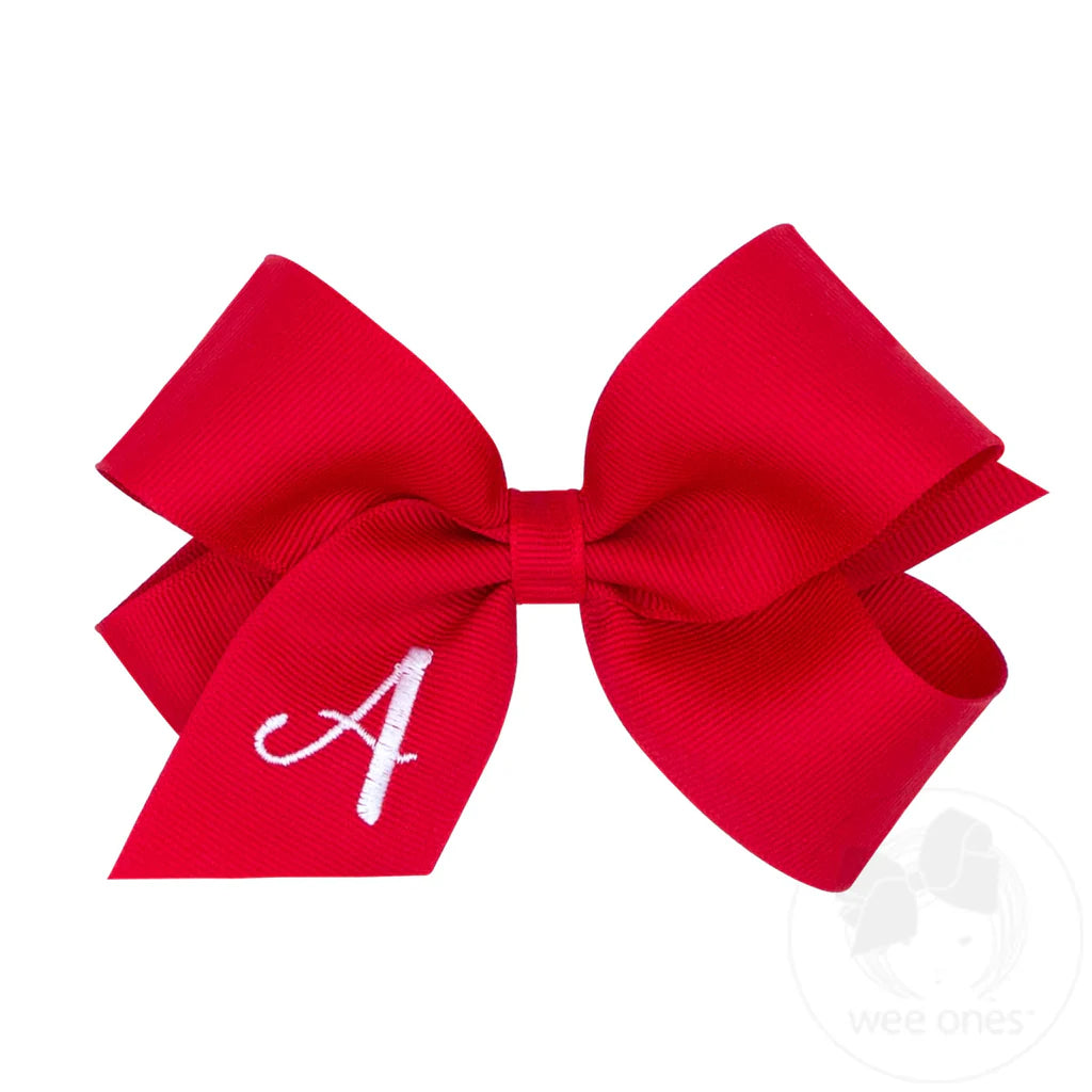 MEDIUM MONOGRAM GRO BOW